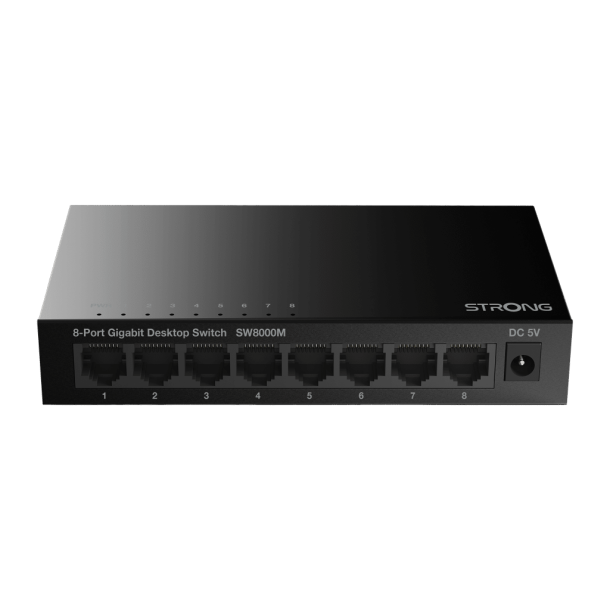 Strong SW8000M 8-port Gigabit Switch - SORT