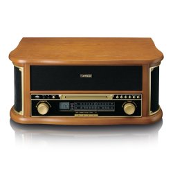 Lenco TCD-2551WD klassisk vintage musiksystem 