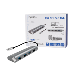 LogiLink UA0309 4-port USB-C hub