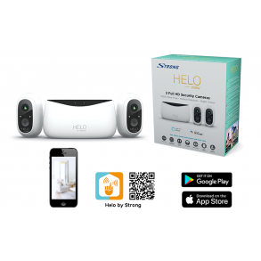 Strong HELO view kamera kit med to trdlse kameraer