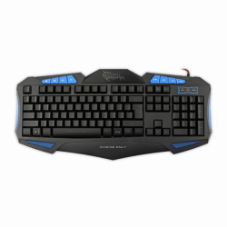 White Shark GK-1621B gamertastatur - BL/SORT